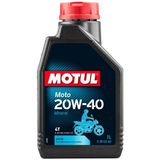 MOTUL MOTO 20W-40 4T 1 lt Mineral Yağ API SN/CF ve ACEA A3/B4 Viskozite ile Güçlü Koruma
