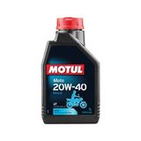 Motul Moto 20W40 Viskozite 1 lt ACEA A3/B4 API SN/CF Motosikletler İçin Uygun Mineral Yağ