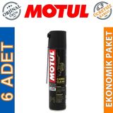 Motul P1 Carbu Clean Sprey 400 Ml Karbüratör Temizleyici (6 Adet)