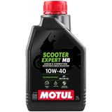 Motul Scooter Expert MB 10w-40 4t 1 Litre Motosiklet Yağı Katalitik Konvertörlü Scooterlar İçin Uygun