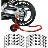 Motul Siyah 3D Lastik Yanak Yazısı