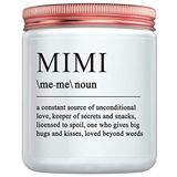 MOTVZC Mimi Hediyeleri - Komik Mimi Doğum Günü Hediyesi, Mimi Büyükanne Büyükanne için Anneler Günü Hediyeleri, Mimi Tanım Mum