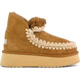 Mou Kadın Bot (Kar) MU.FW681000A Cog Mou Mini Eskimo Platform Boot Cognac - Açık Kahverengi