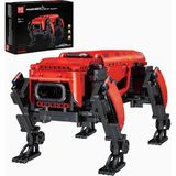 Mould King Robot Köpek 936 Parça Uzaktan Kumandalı Yapı Seti - Kırmızı