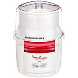 Moulinex AD5601 Moulinette Doğrayıcı, 800W, Doğrama, Karıştırma ve Kısa, Sistem 1 - 2 - 3 Hızlı Kontrol, Paslanmaz Çelik Bıçak, Beyaz ve Kırmızı, Siyah