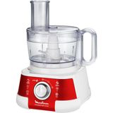 Moulinex FP518G Kompakt Mutfak Robotu Masterchef 5000 (750 Watt, 2,2 L Hacim, 2 Hız Seviyesi) Kırmızı/beyaz