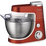 Moulinex QA404G15 Mutfak Robotu Masterchef Gourmet (900 Watt, 4 L Hacim, 6 Hız Seviyesi) Kırmızı/beyaz