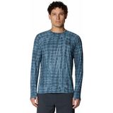 Mountain Hardwear Crater Lake Erkek Teknik Uzun Kollu T-Shirt - Mavi