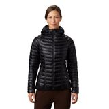 Mountain Hardwear Ghost Whisperer Hoody Kadın Kaz Tüyü Mont - XS - Siyah
