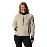 Mountain Hardwear Kadın Standart Polartec Yüksek Loft-Kazak, Yabani İstiridye Rengi, Small