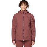 Mountain Hardwear Stretch Kadın Mont Özellikli Yalıtımlı Kırmızı Dry.Q Kumaş ile Hava Koşullarına Uygun