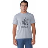 Mountain Hardwear Sunblocker Erkek Kısa Kollu T-Shirt - Beyaz - Gri