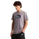 Mountain Line Regular Erkek Gri Outdoor T-Shirt NF0A8GUXG7O1