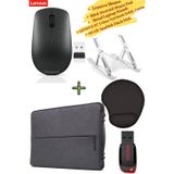 Mouse 400, MousePad, 13" Tablet Laptop Çantası Kılıf, Metal Laptop Standı, 64 GB Flash Disk