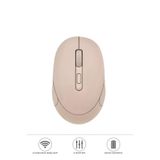 Mouse Bluetooth + Usb Çift Modlu Şarjli Sessiz Kablosuz Fare TM17 Haki