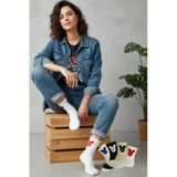 Mouse Karakterli 4'Lü Set Kolej Çorap