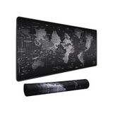 Mouse Pad Mouse Altlığı Büyük Mouse Pad 30x60 3mm Kaymaz Dünya Haritası Görselli