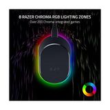 Mouse Pro ve Şarj Yuvası - Oyun Fareleri Için (Manyetik Kablosuz Şarj Yuvası, Hiperspeed 4k, 8 Rgb Renkli Aydınlatma ve Uyumlu Fareler Için Modül) Siyah