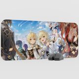 mousepad bastir Aether Lumine Genshin Impact Anime Oyuncu V3 - 70X30 Xl Gaming Mouse Pad Fare Altlığı