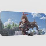 mousepad bastir Amber Genshin Impact Anime Oyuncu V1 - 90X40 Xxl Gaming Mouse Pad Fare Altlığı