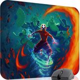 mousepad bastir Avatar Son Hava Bükücü Kaymaz Dikişli Kauçuk Oyuncu Mousepad V2 - 48X40 Xl Gaming Mouse Pad Fare Altlığı