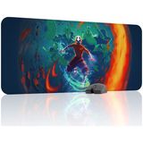 mousepad bastir Avatar Son Hava Bükücü Kaymaz Dikişli Kauçuk Oyuncu Mousepad V2 - 90X40 Xxl Gaming Mouse Pad Fare Altlığı
