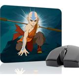 mousepad bastir Avatar Son Hava Bükücü Kaymaz Dikişli Kauçuk Oyuncu Mousepad V5 - 22X18 Gaming Mouse Pad Fare Altlığı