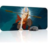 mousepad bastir Avatar Son Hava Bükücü Kaymaz Dikişli Kauçuk Oyuncu Mousepad V5 - 70X30 Xl Gaming Mouse Pad Fare Altlığı