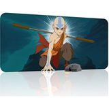 mousepad bastir Avatar Son Hava Bükücü Kaymaz Dikişli Kauçuk Oyuncu Mousepad V5 - 90X40 Xxl Gaming Mouse Pad Fare Altlığı