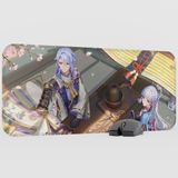 mousepad bastir Ayaka Genshin Impact Anime Oyuncu V1 - 70X30 Xl Gaming Mouse Pad Fare Altlığı