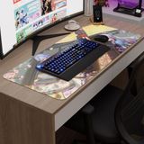 mousepad bastir Ayaka Genshin Impact Anime Oyuncu V1 - 90X40 Xxl Gaming Mouse Pad Fare Altlığı