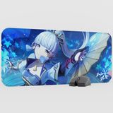 mousepad bastir Ayaka Genshin Impact Anime Oyuncu V3 - 70X30 Xl Gaming Mouse Pad Fare Altlığı