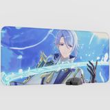 mousepad bastir Ayato Genshin Impact Anime Oyuncu V3 - 90X40 Xxl Gaming Mouse Pad Fare Altlığı