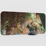 mousepad bastir Baizhu Genshin Impact Anime Oyuncu V1 - 70X30 Xl Gaming Mouse Pad Fare Altlığı