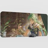 mousepad bastir Baizhu Genshin Impact Anime Oyuncu V1 - 90X40 Xxl Gaming Mouse Pad Fare Altlığı