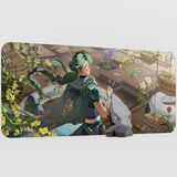 mousepad bastir Baizhu Genshin Impact Anime Oyuncu V4 - 90X40 Xxl Gaming Mouse Pad Fare Altlığı