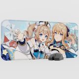 mousepad bastir Barbara Genshin Impact Anime Oyuncu V2 - 70X30 Xl Gaming Mouse Pad Fare Altlığı