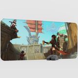 mousepad bastir Beidou Genshin Impact Anime Oyuncu V4 - 90X40 Xxl Gaming Mouse Pad Fare Altlığı