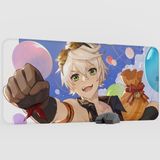mousepad bastir Bennett Genshin Impact Anime Oyuncu V4 - 90X40 Xxl Gaming Mouse Pad Fare Altlığı