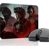 mousepad bastir Call Of Duty Kaymaz Dikişli Kauçuk Oyuncu Mousepad V3 - 22X18 Gaming Mouse Pad Fare Altlığı