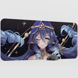 mousepad bastir Candace Genshin Impact Anime Oyuncu V3 - 90X40 Xxl Gaming Mouse Pad Fare Altlığı