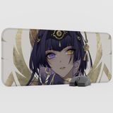 mousepad bastir Candace Genshin Impact Anime Oyuncu V4 - 70X30 Xl Gaming Mouse Pad Fare Altlığı