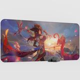 mousepad bastir Chasca Genshin Impact Anime Oyuncu V2 - 90X40 Xxl Gaming Mouse Pad Fare Altlığı