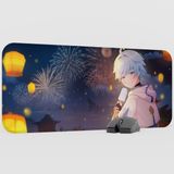 mousepad bastir Chongyun Genshin Impact Anime Oyuncu V4 - 70X30 Xl Gaming Mouse Pad Fare Altlığı