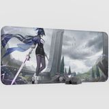 mousepad bastir Clorinde Genshin Impact Anime Oyuncu V1 - 90X40 Xxl Gaming Mouse Pad Fare Altlığı