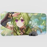 mousepad bastir Collei Genshin Impact Anime Oyuncu V1 - 70X30 Xl Gaming Mouse Pad Fare Altlığı