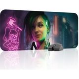 mousepad bastir Cyberpunk 2077 Kaymaz Dikişli Kauçuk Oyuncu Mousepad V2 - 70X30 Xl Gaming Mouse Pad Fare Altlığı