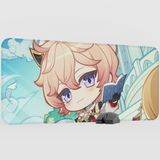 mousepad bastir Dahlia Genshin Impact Anime Oyuncu V2 - 90X40 Xxl Gaming Mouse Pad Fare Altlığı