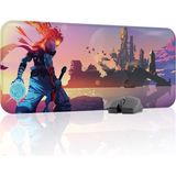 mousepad bastir Dead Cells Kaymaz Dikişli Kauçuk Oyuncu Mousepad V1 - 70X30 Xl Gaming Mouse Pad Fare Altlığı