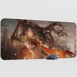 mousepad bastir Dehya Genshin Impact Anime Oyuncu V5 - 90X40 Xxl Gaming Mouse Pad Fare Altlığı